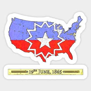 Juneteenth Day p4 Sticker